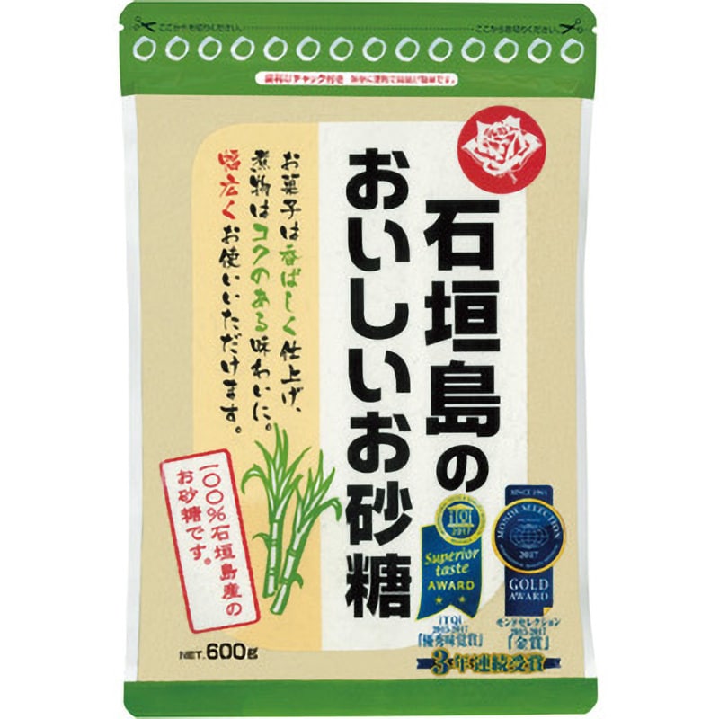 石垣島のおいしいお砂糖 1袋(600g) DM三井製糖(旧：大日本明治製糖