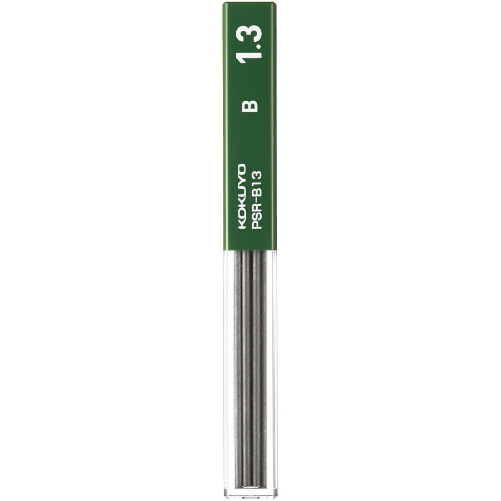 PSR-B13-1P 鉛筆シャープ替芯 1.3mm コクヨ 芯色:黒 B 1ケース(10本