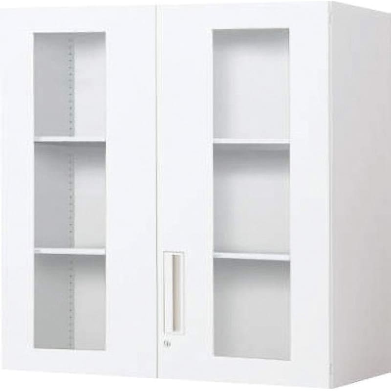 BWU-SGU48SSAWN システム収納 エディア ガラス両開き扉(配送・組立サービス付き) コクヨ 棚段数(段)3 高さ915mm幅800mm奥行400mm  BWU-SGU48SSAWN 68,980円