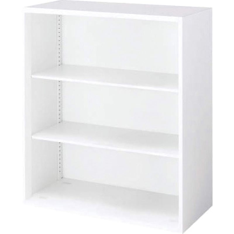 BWU-K58SSAW システム収納 エディア オープン(配送・組立サービス付き) コクヨ 棚段数(段)3 上置き・下置き両用 ホワイト色 高さ1050mm幅800mm奥行400mm  BWU-K58SSAW