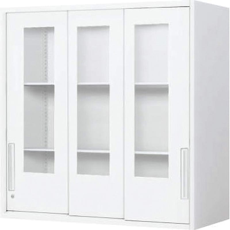 BWU-HGU349SSAWNN システム収納 エディア ガラス引き違い戸(配送・組立サービス付き) コクヨ W900×D400タイプ   BWU-HGU349SSAWNN