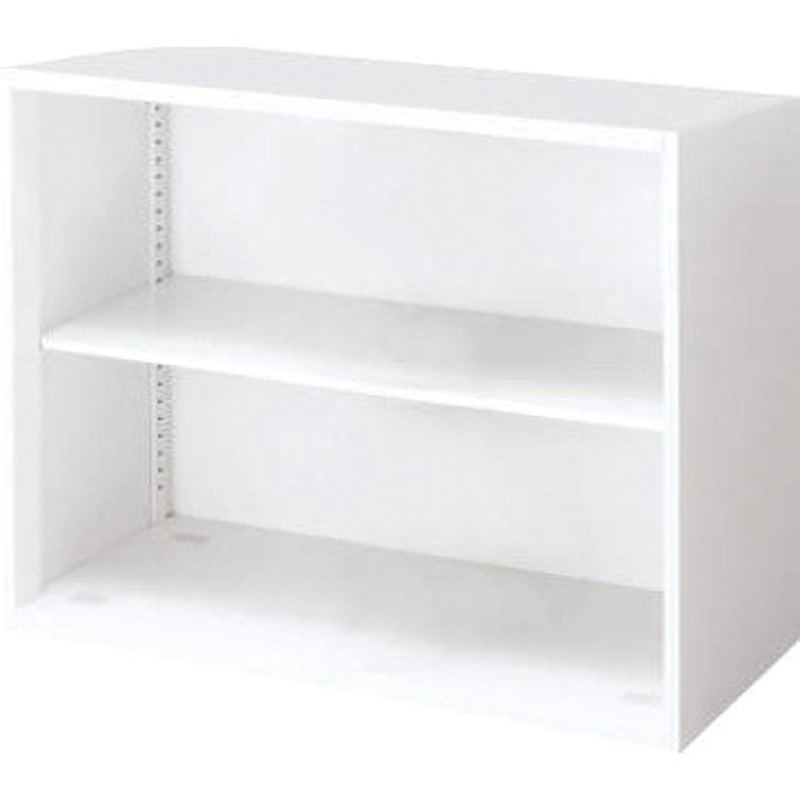 BWU-K39SAW システム収納 エディア オープン(配送・組立サービス付き) コクヨ 棚段数(段)2 ホワイト色 高さ702mm幅900mm奥行450mm  BWU-K39SAW