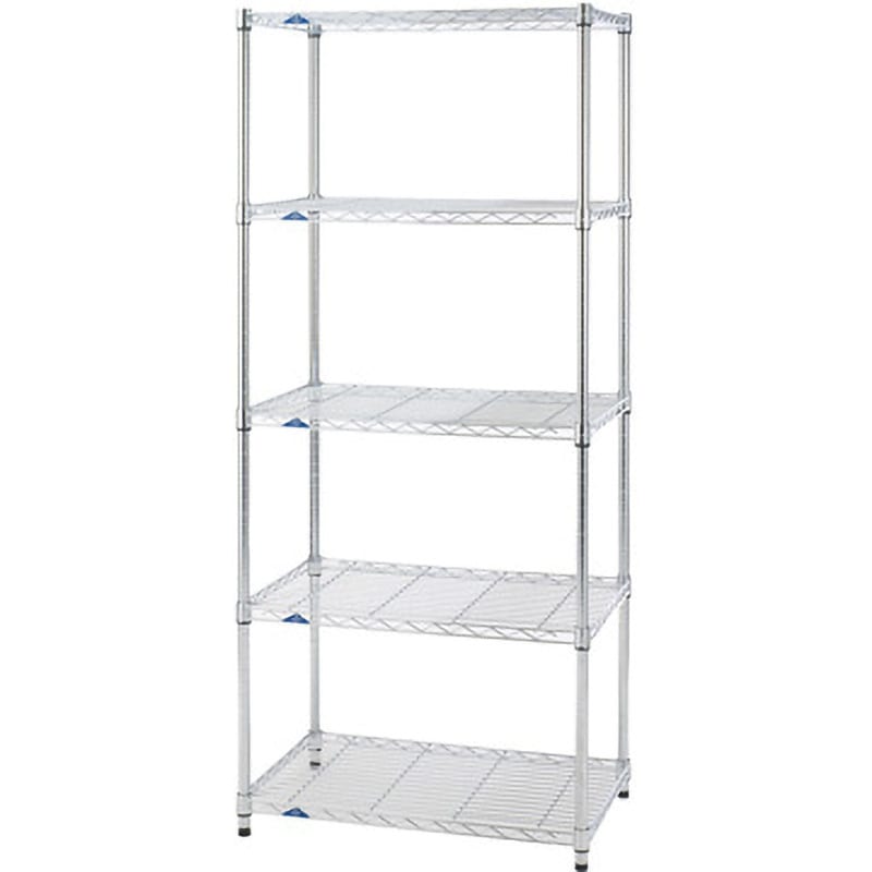 ルミナス スチールラック 5段 MH7618-5AN ルミナススリム Luminous(ルミナス) スチール 耐荷重