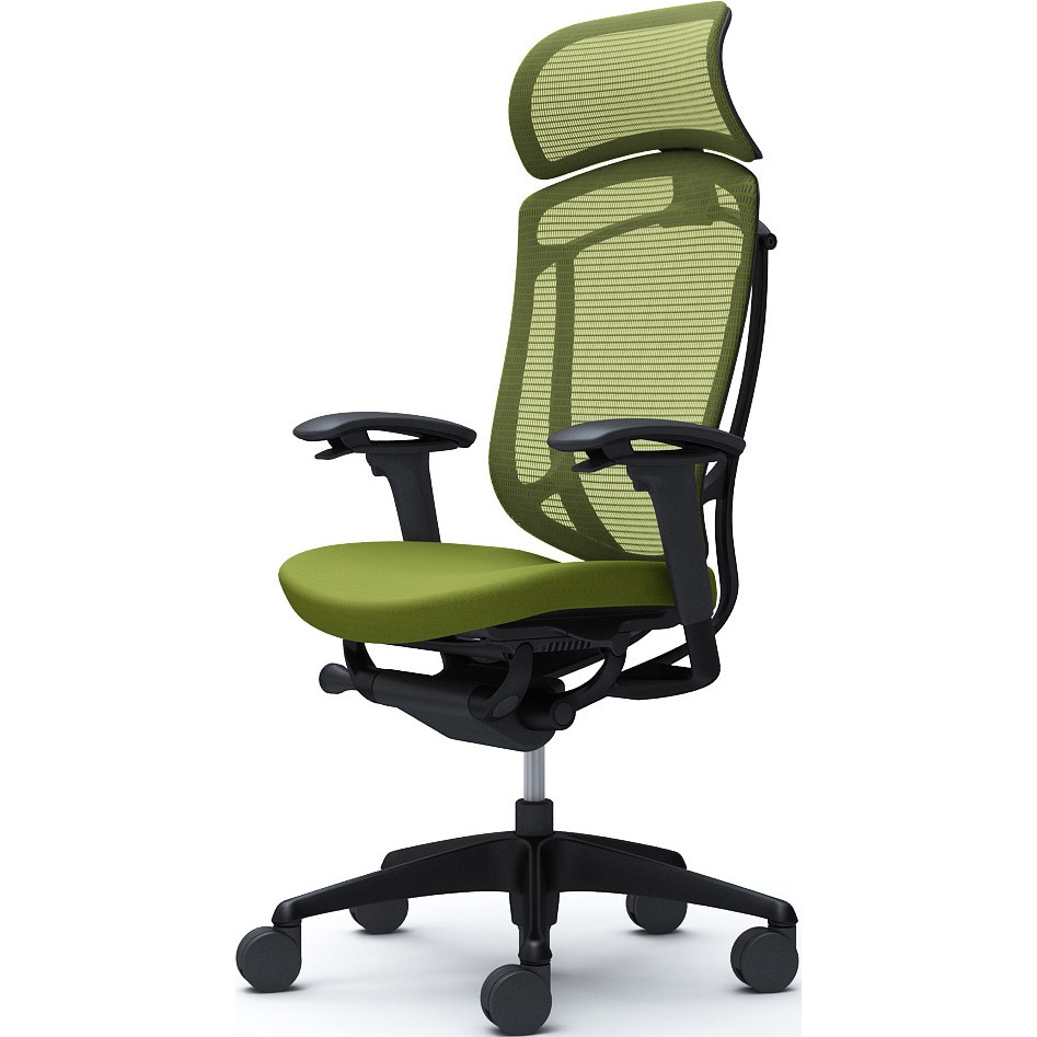 CC87ZR FPC5 コンテッサセコンダ、可動肘、固定ヘッド、座クッション、ハンガー無、ランバー無、ブラックB、ブラック、脚ブラック、ウレタン 1脚 オカムラ(岡村製作所) 【通販モノタロウ】 109,890円