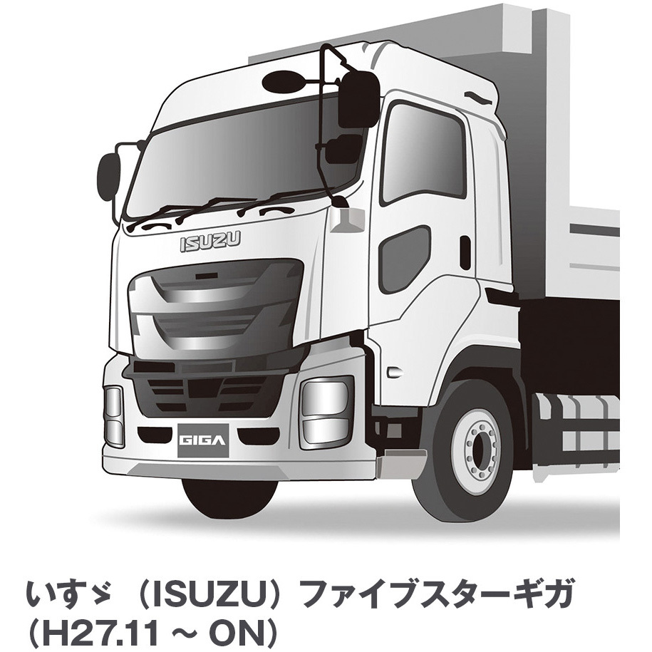 ハーヴェスト　エルフ3枚セット E666999 トラック用ワイパーSET いすゞ ギガ用3本セット JET