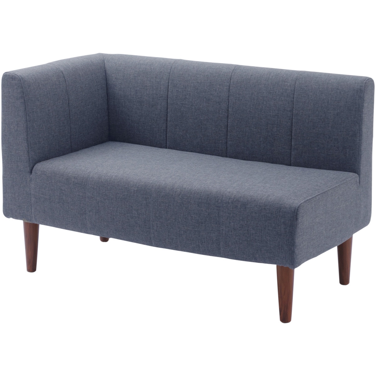 A1056p-RC-612DBL ダイニングソファ セルタン ファブリック デニム調インディゴブルー色 右コーナータイプ 質量17.5kg  A1056p-RC-612DBL