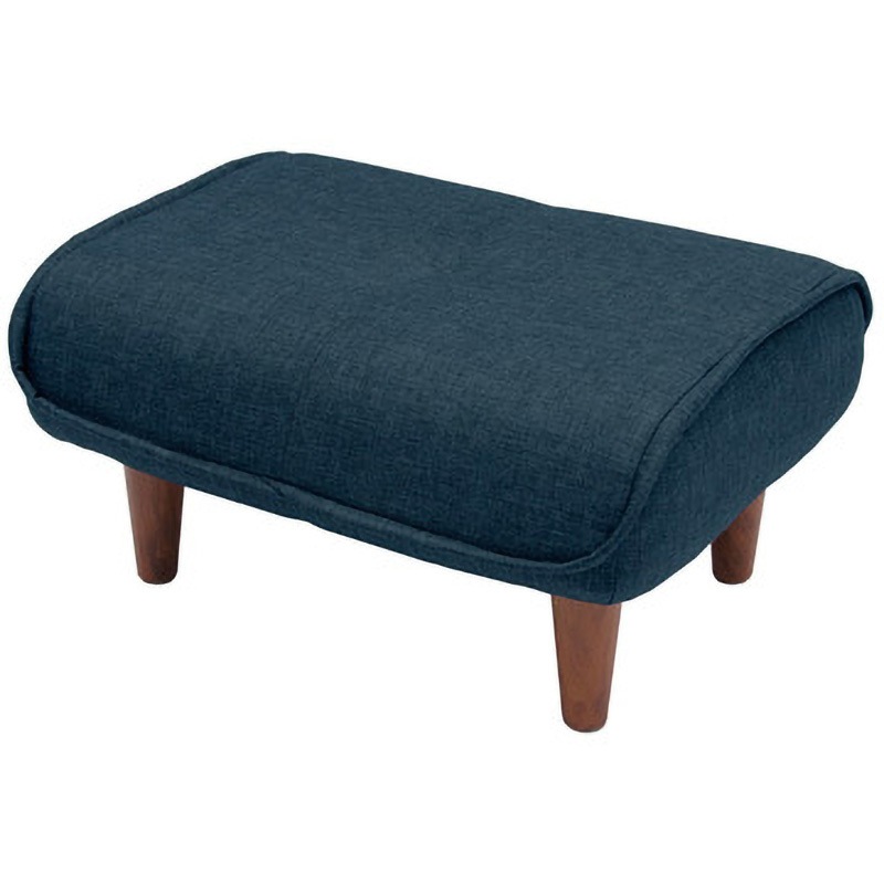 A281p-584NVY 和楽オットマン セルタン タスクネイビー色 高さ30.5cm幅59cm奥行き48cm  A281p-584NVY
