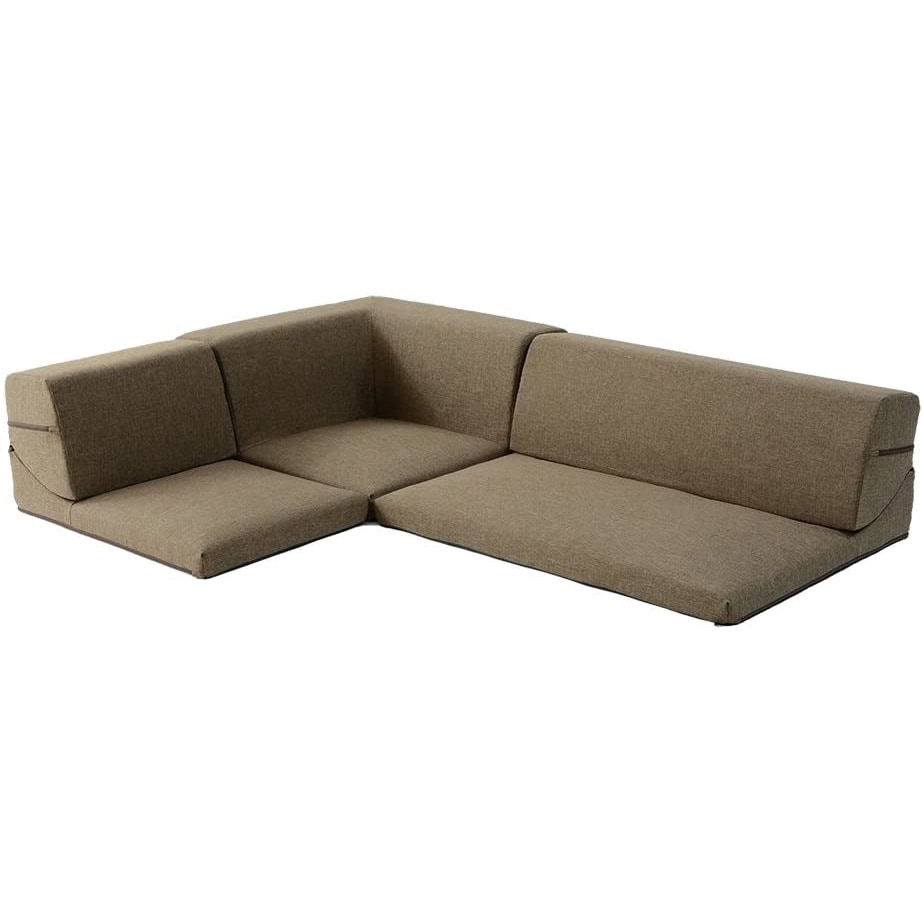 A318a-561BR 和楽の庵 フロアソファ3点セット セルタン 高さ36cm幅177cm奥行き126.5cm  A318a-561BR 13,665円