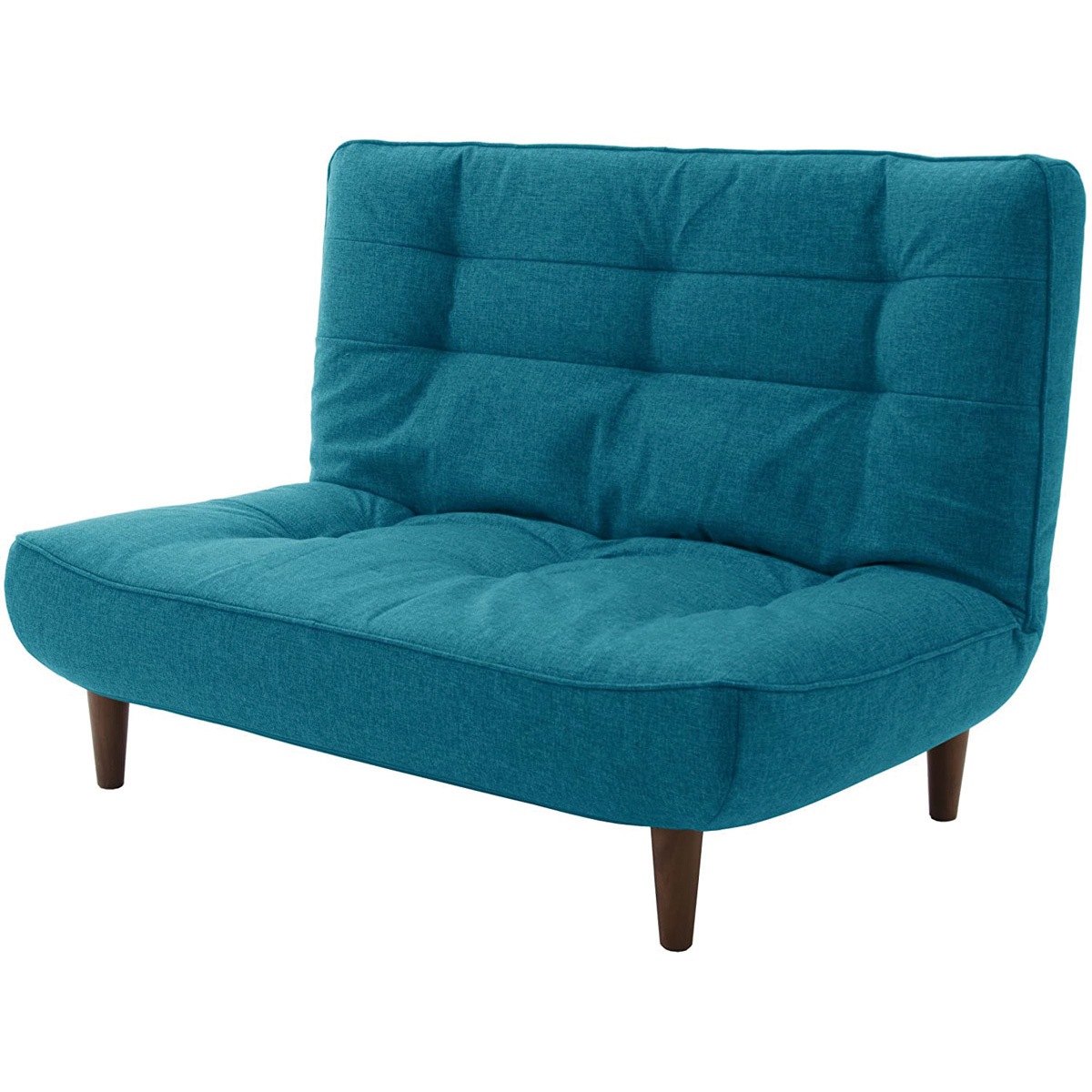 A40p-585BL ハイバックソファ LULU-2p セルタン タスクブルー色 高さ