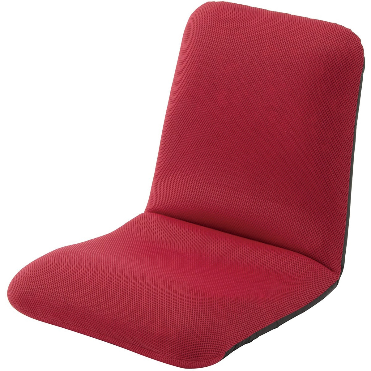 A454a-504RE 和楽チェア セルタン メッシュレッド色 高さ47cm幅43cm