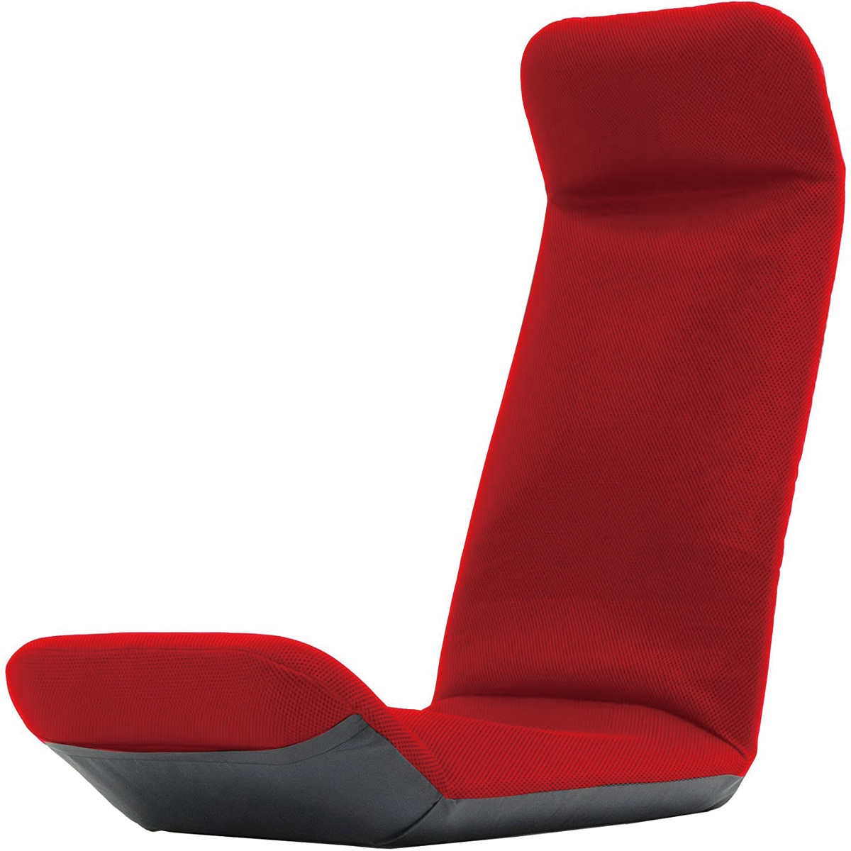 A555上a-504RED 和楽チェア プレミアム セルタン メッシュレッド色 高さ81cm幅42cm奥行き68cm