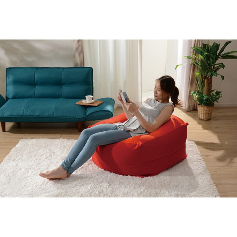 A600a-563RED/609ORG 人をダメにするソファ QUBE セルタン ダリアン