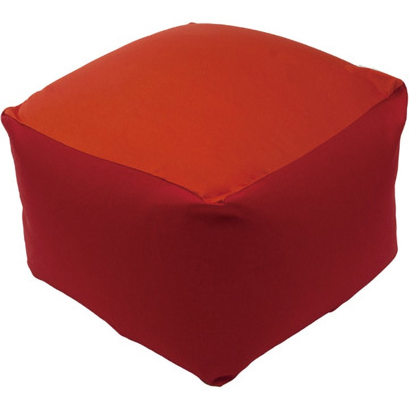 A602a-563RED/609RE 人をダメにするソファ QUBE セルタン ダリアンレッド色 高さ36.5cm幅59.5cm奥行き57cm 5,128円