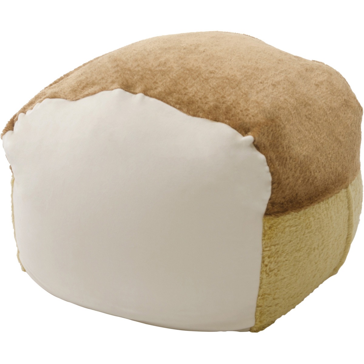 A605a-618WH/515BE/516BR 食パンビーズクッション セルタン ホワイト色 高さ44cm幅54cm奥行き52cm