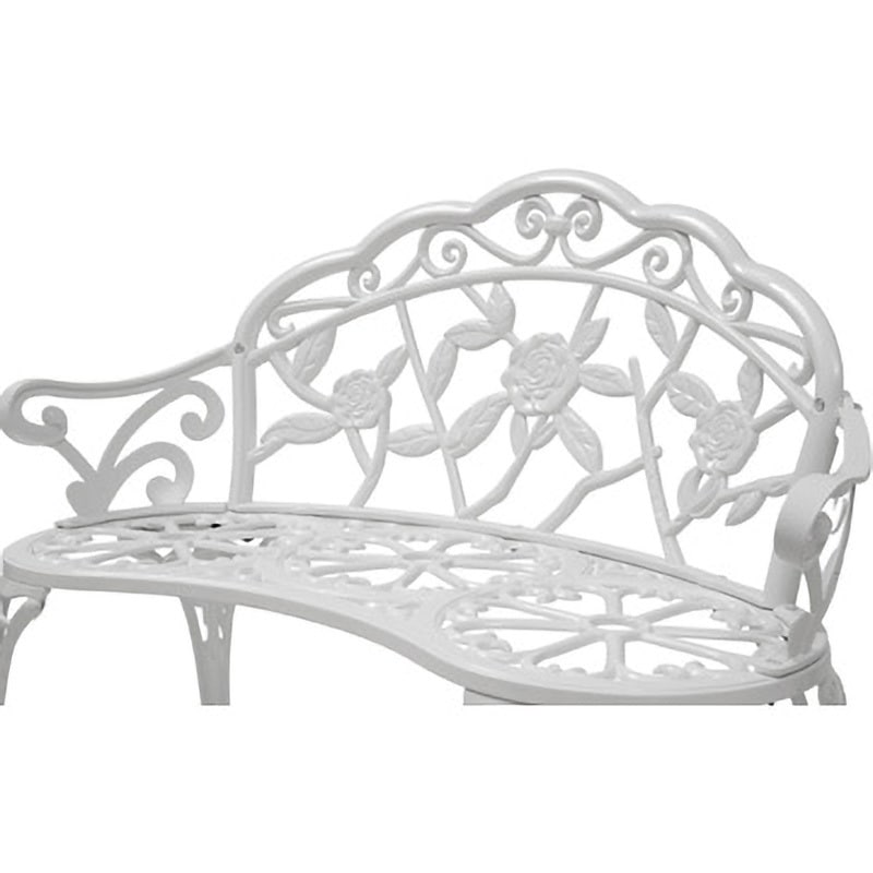 楽天市場】ガーデン ローズ ベンチの通販 ローズ アルミガーデンベンチ