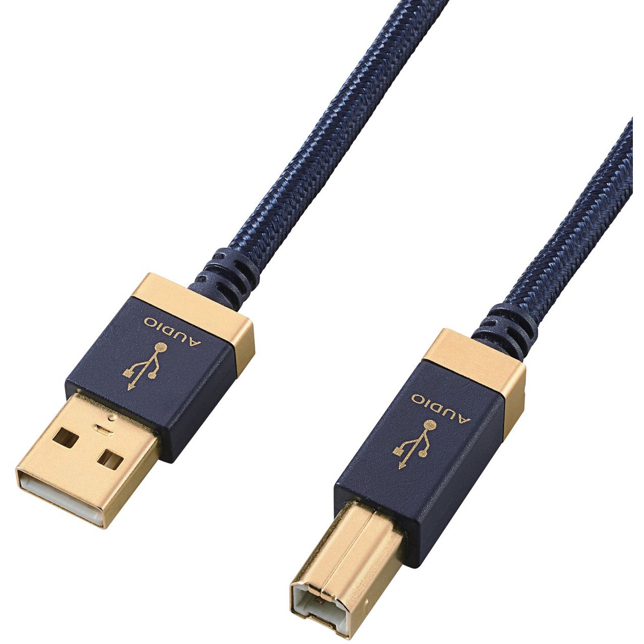 DH-AB20 USBオーディオケーブル A-B ハイレゾ 音声伝送対応 高音質