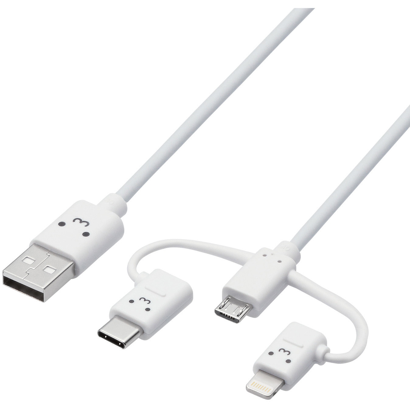 〔5個セット〕 サンワサプライ ライトニング - TypeCケーブル 1m KB-IPLC10WX5