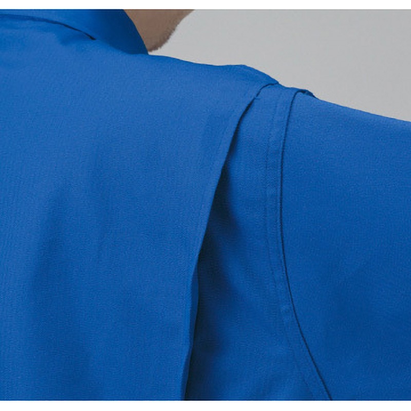 山田辰 ストライプつなぎ服 マリンブルー L  1-8700-MB-L 1着 8700-MB-5L ストライプつなぎ服1-8700 AUTO-BI(山田辰) マリンブルー色