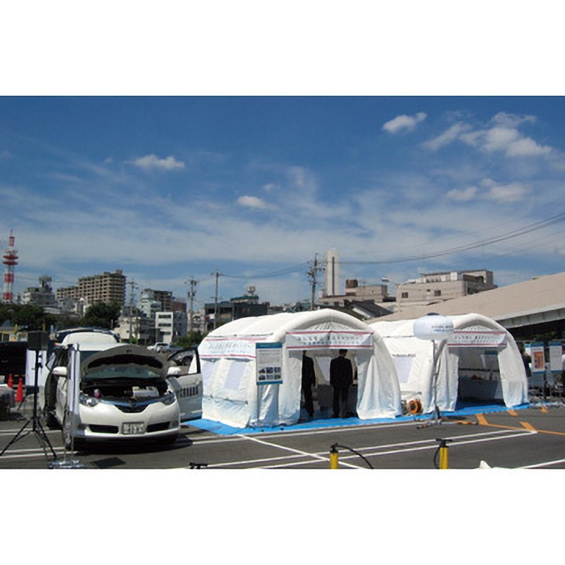 MTQ462A ハイブリッドエアテント 太陽工業 間口4m奥行6m MTQ462A