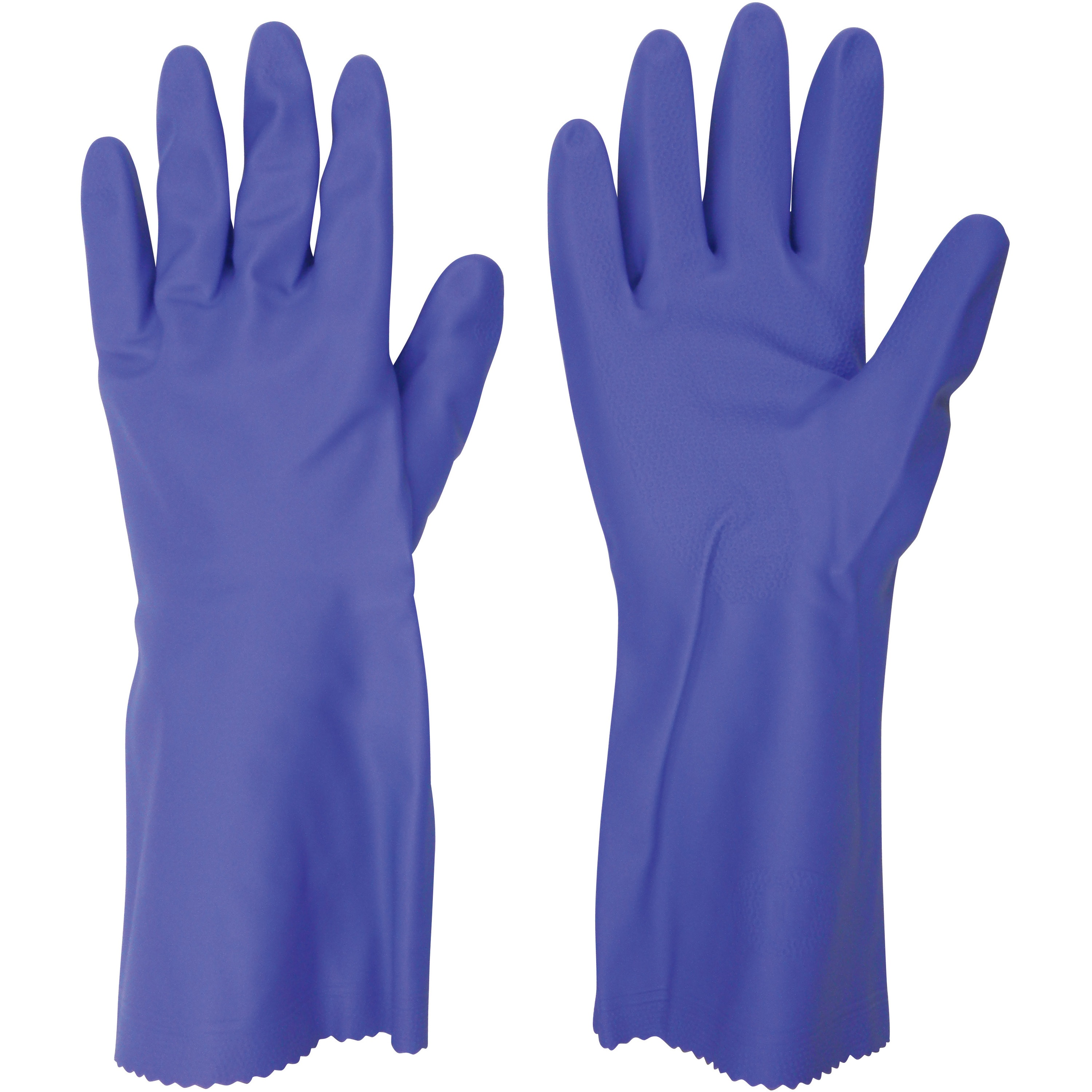 706-L 塩化ビニール手袋 トワローブ フルールあつ手 トワロン(TOWA/東和コーポレーション) バイオレット色 20双入 サイズL
