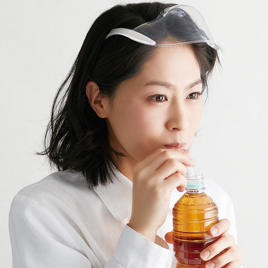 特撮風 1/1サイズ着用可能マスク 頭部装着タイプ No.1821 伝声器付き取替え式防じんマスク No.1821 東洋物産工業