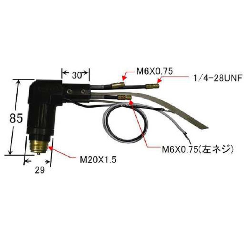 H813G00 トーチボディ ダイヘン 1個 H813G00