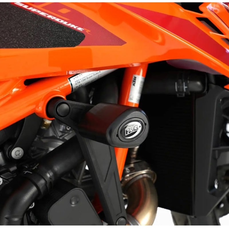CP0569BL エアロクラッシュプロテクター R&G RACING PRODUCTS 適合車種KTM 1390 Super Duke R/R Evo(24-) 色BLACK   CP0569BL