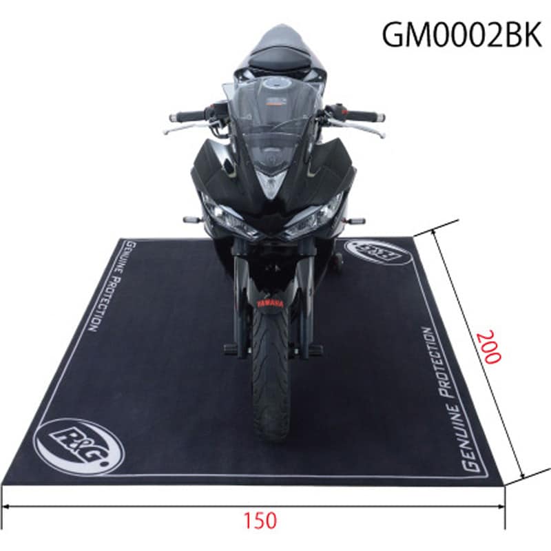 GM0002BK ガレージマット R&G RACING PRODUCTS タイプWorkshop(Double) 寸法200×150cm  GM0002BK - 【通販モノタロウ】