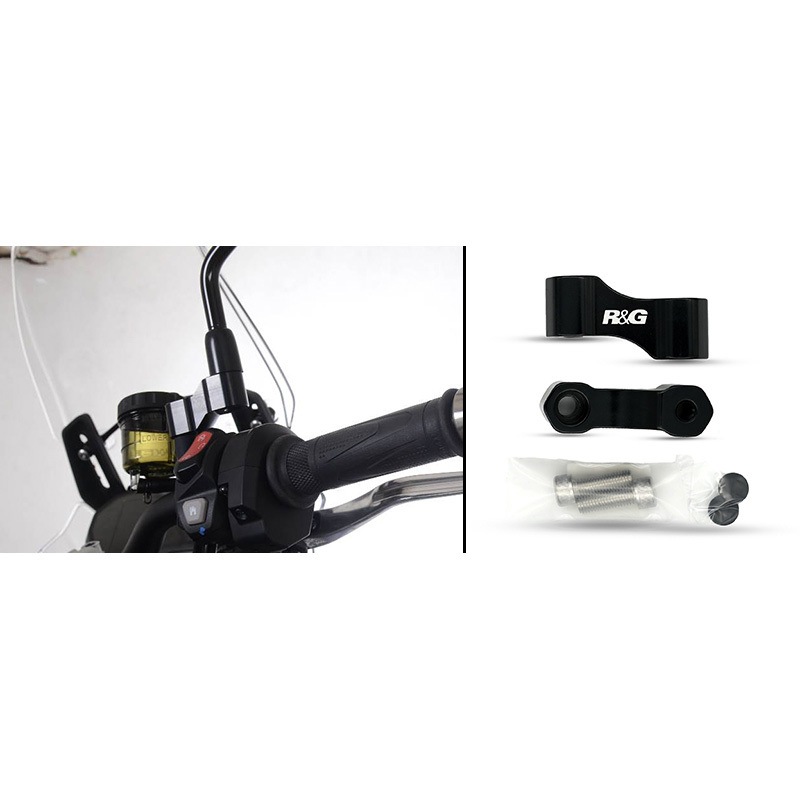 MW0010BK オフセットミラーワイドジョイント R&G RACING PRODUCTS M10×1.50サイズ  MW0010BK