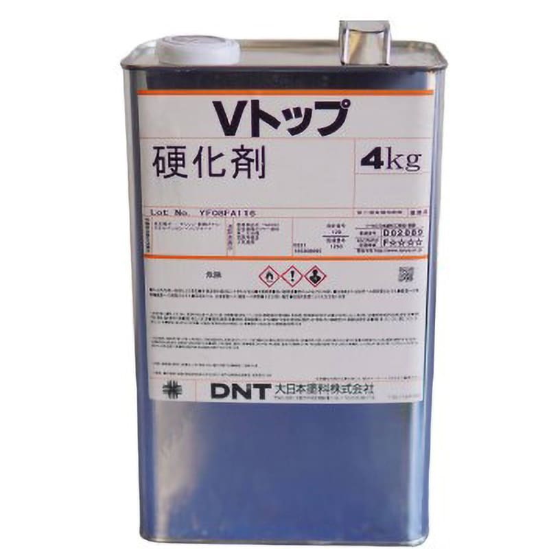 Vトップ硬化剤 1缶(4kg) 大日本塗料(DNT) 【通販サイトMonotaRO】
