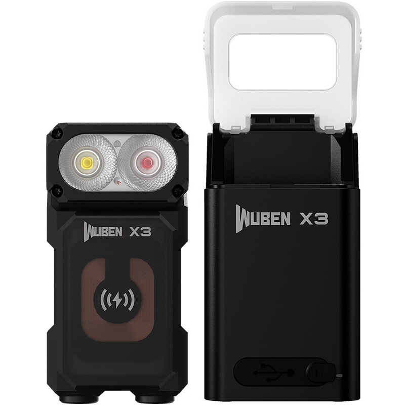 X3-BK 【X3】小型高輝度LEDスポットライト 1個 WUBEN(ウーベン) 【通販