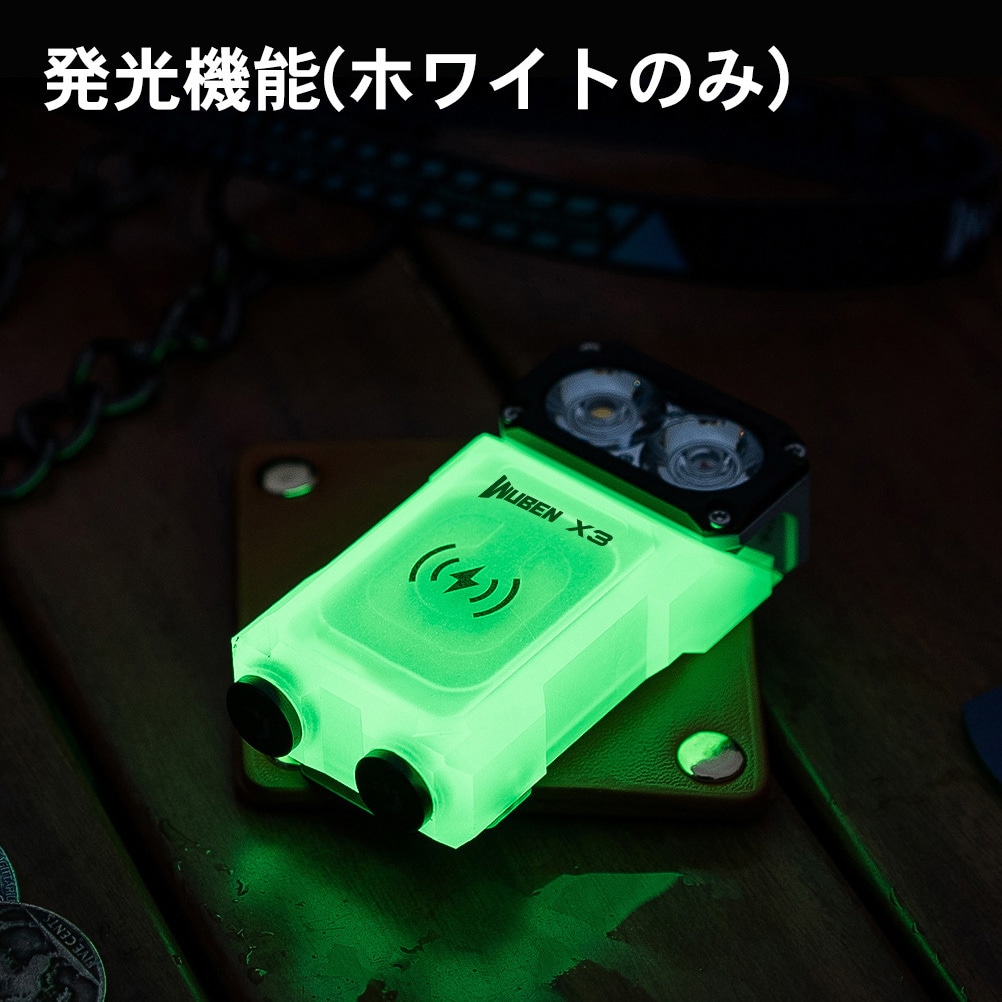 X3-BK 【X3】小型高輝度LEDスポットライト 1個 WUBEN(ウーベン) 【通販