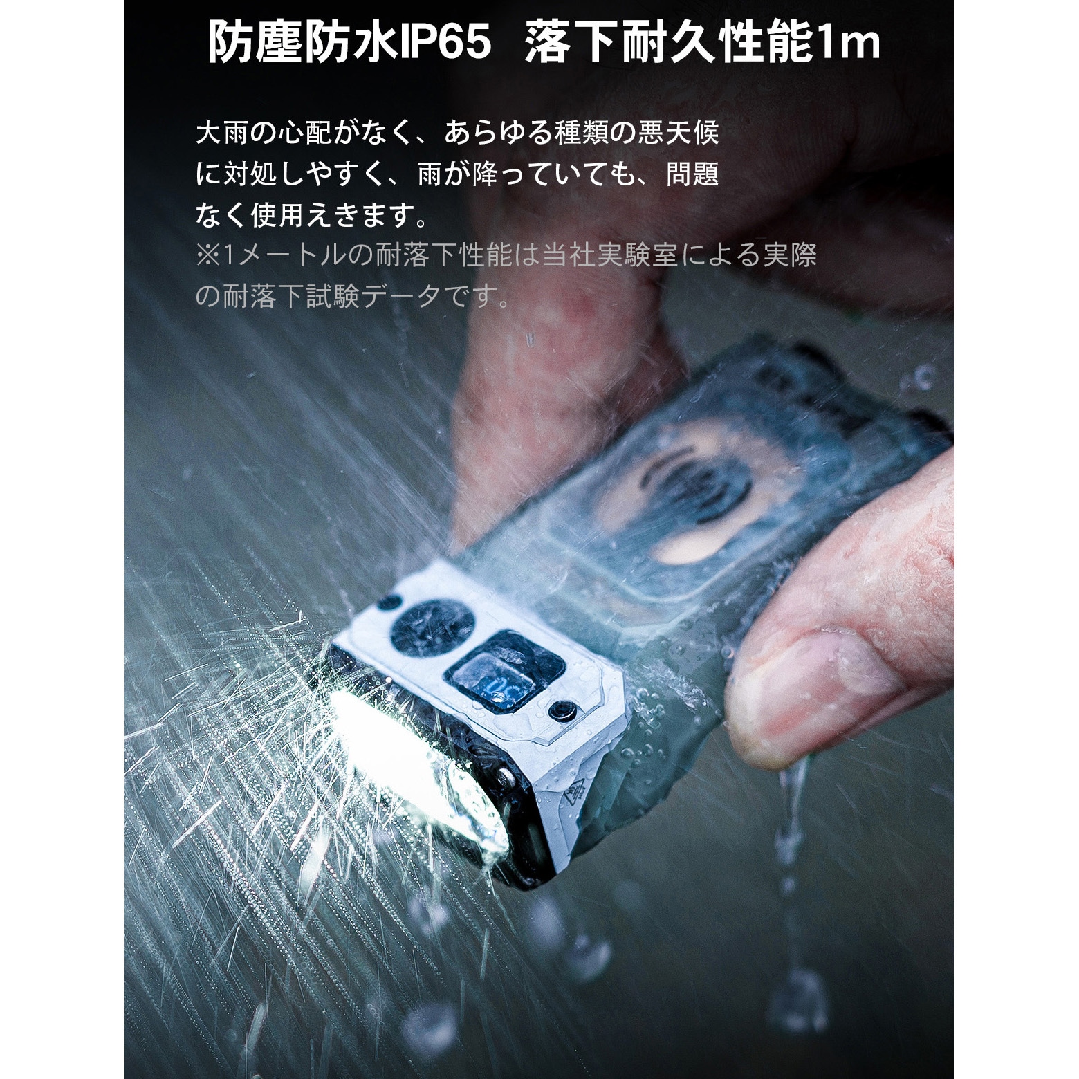 X3-BK 【X3】小型高輝度LEDスポットライト 1個 WUBEN(ウーベン) 【通販