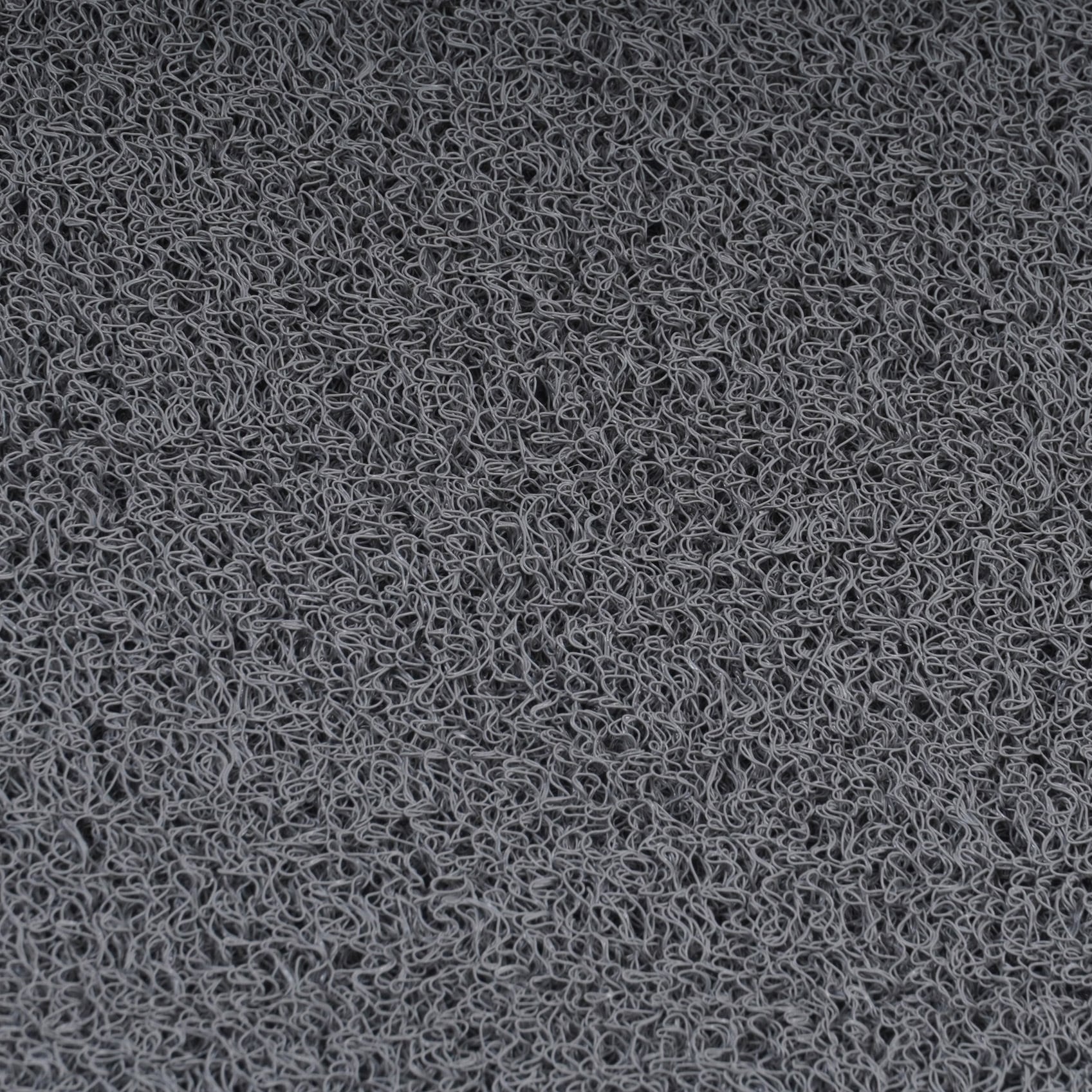 玄関 マット PVC製 モノタロウ グレー色 寸法450×750mm 【通販モノタロウ】