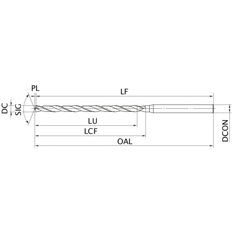 VAPDJD0550 バイオレット高精度ドリル(J) VAPDJシリーズ 三菱