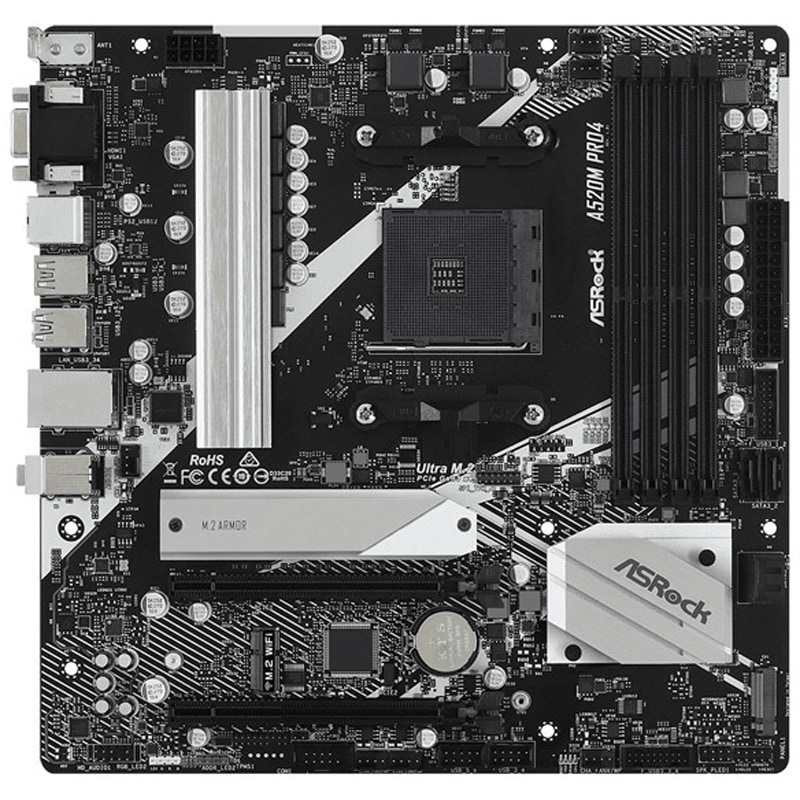 4710483-932076 A520M Pro4 1台 ASROCK 【通販モノタロウ】