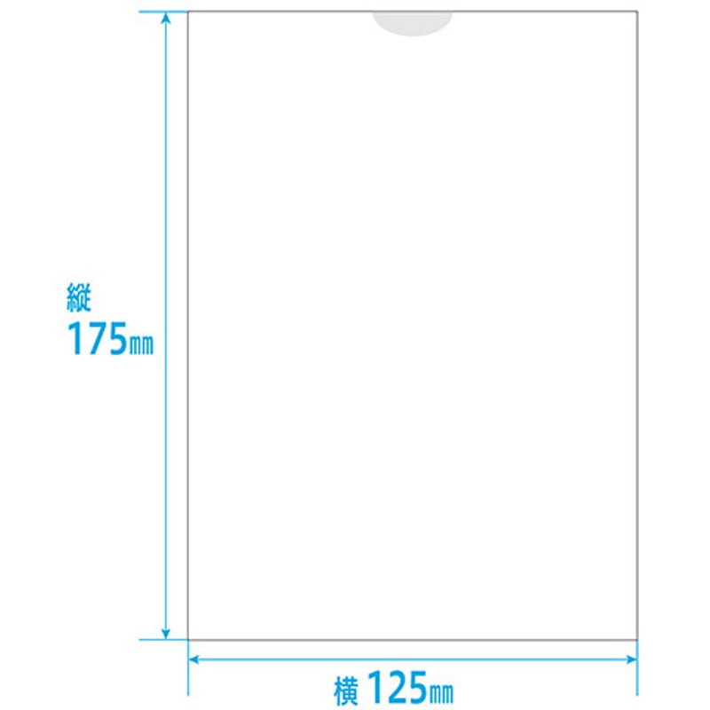 60040-000 紙薬袋 内用 金鵄製作所 4号サイズ 寸法175x125mm 1束(100枚