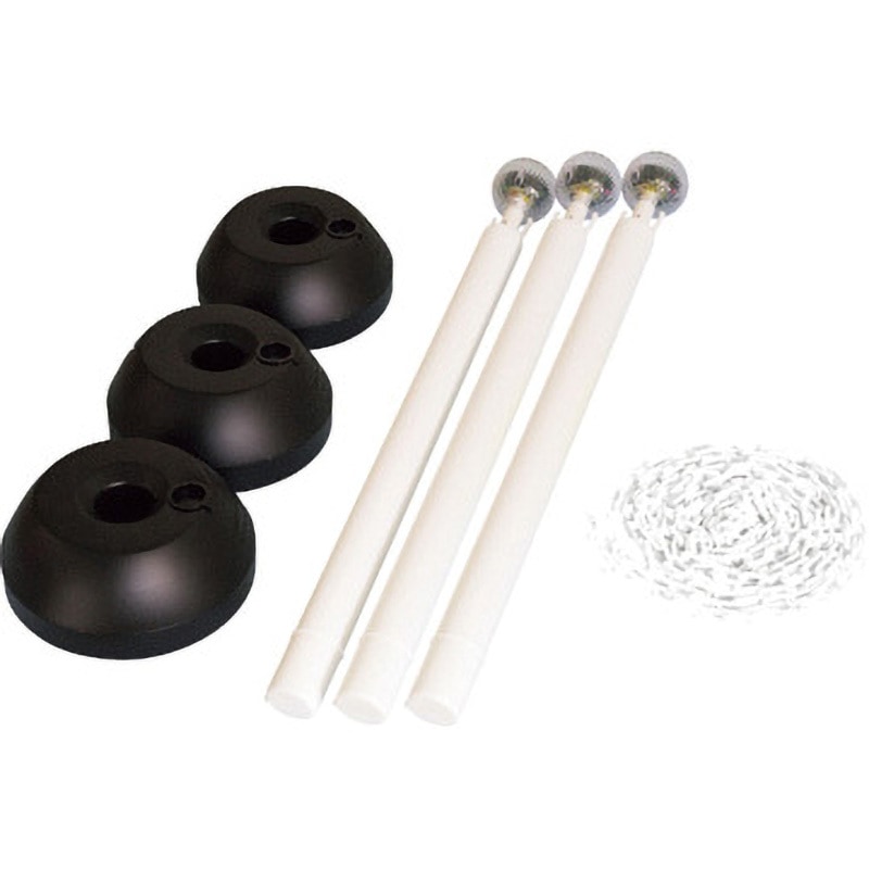 SF-78-3PW LEDソーラーライト付きチェーンスタンド ミツギロン