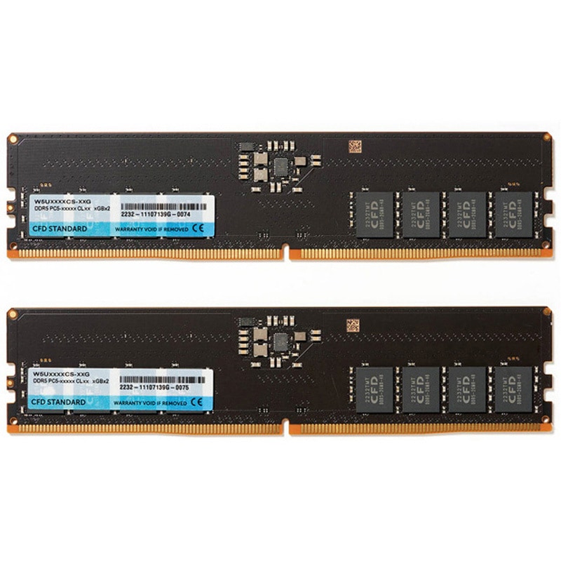 メモリー CFD W5U5600CS-16G DDR5 PC5-44800 16x2 Amazon | CFD販売 デスクトップPC用メモリ DDR5-5600 (PC5-44800) 16GB