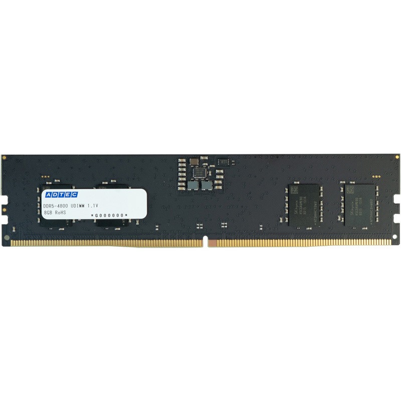 ADS4800D-X8G DDR5-4800 UDIMM 8GB 1台 アドテック 【通販モノタロウ】