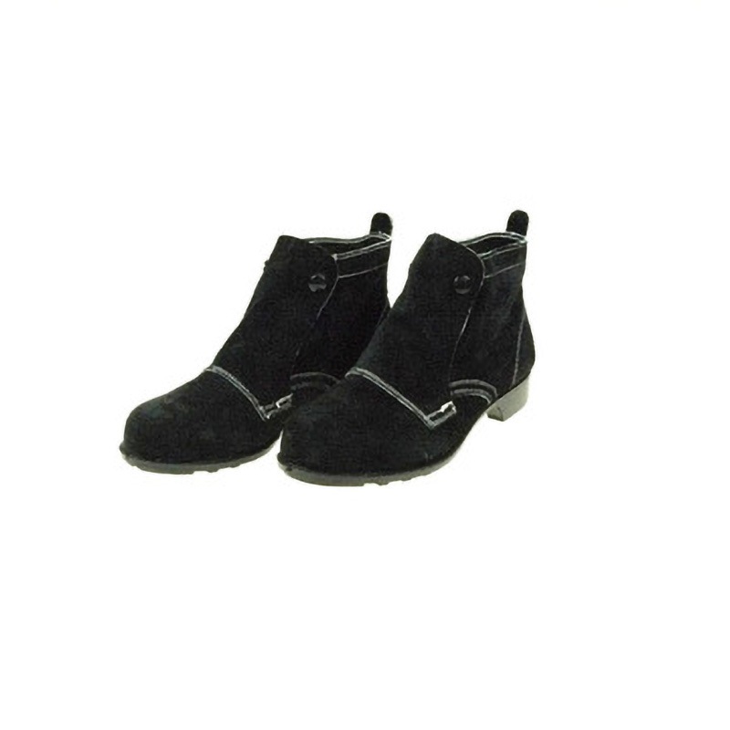 T-22 耐熱・溶接安全靴 T-22 ドンケル 合成ゴム(ビブラム底)製ソール 革靴 サイズ23.5cm足幅3E