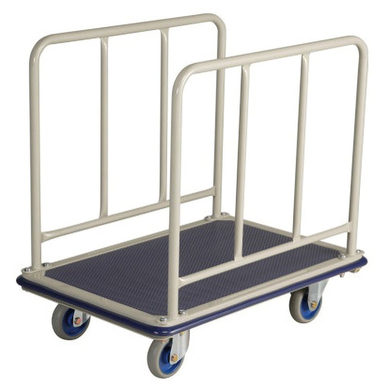NHT-310 スチール台車 大型 両ハンドル2段 NHTシリーズ 金沢車輌 寸法910×610×880mm