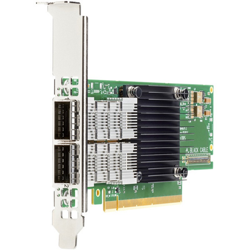 P31324-B21 InfiniBand HDR/EN QSFP56 アダプター HP(日本ヒューレット・パッカード) ポート数2   P31324-B21