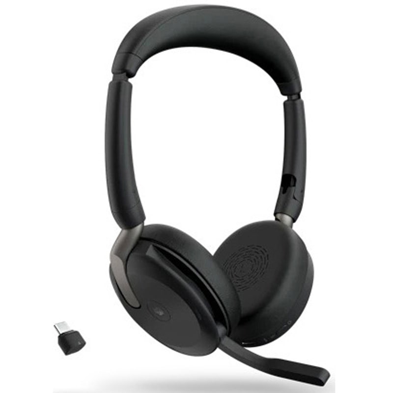 ヘッドホン Jabra Evolve2 65 Flex Link380c/ 390c MS 26699-999-899 Jabra 無線ヘッドセット 両耳 MS認定「Jabra Evolve2 65