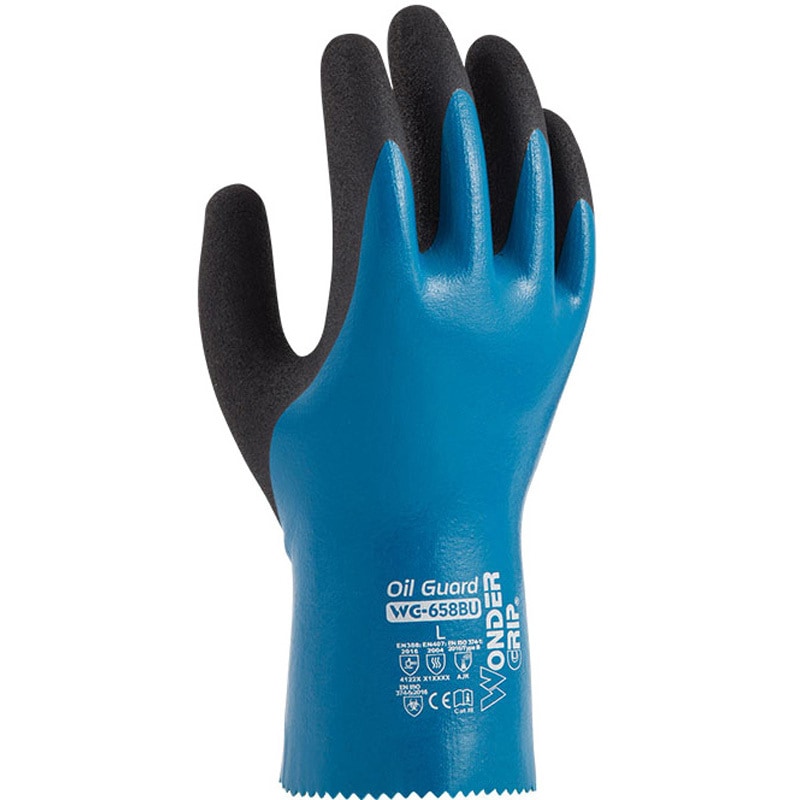 WG658BU WONDER GRIP オイルガード ユニワールド ニトリル ナイロン製