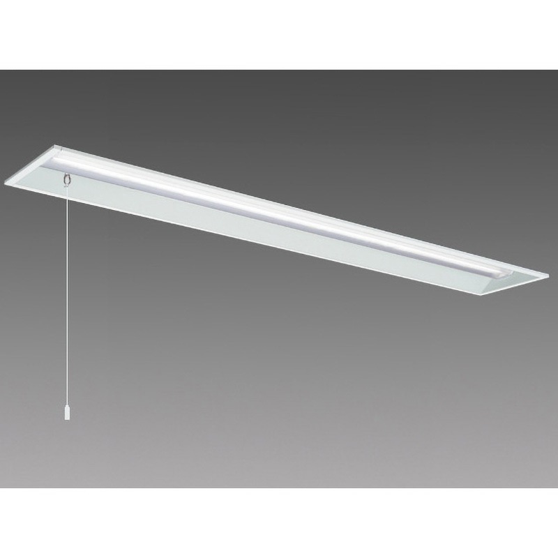 MY-B450252S/N AHTN 40形埋込形190幅プルスイッチ付 三菱電機 5200Lm 5000K 調光の可否:否 昼白色 長さ1274mm 1セット 14,386円