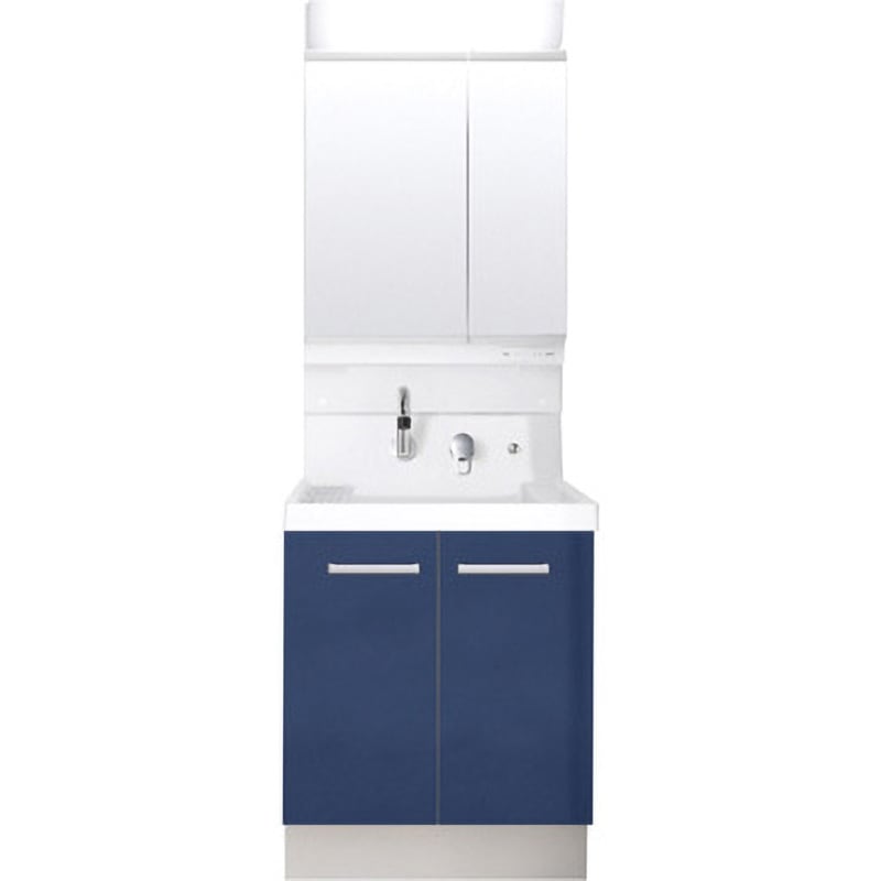 K1N5-605SYN/B12H+MK1X4-602TXSU 洗面化粧台 K1シリーズ 扉タイプ + 2面鏡全収納 スタンダードLED照明(寒冷地向け) INAX(LIXIL) ボウル容量16L 間口600mm 58,788円