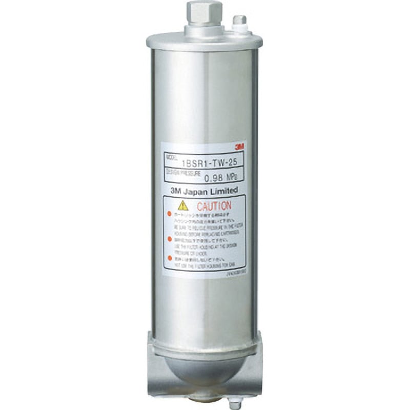 スリーエム 大型ステンレス製フィルターハウジング(5DCN・5本装填タイプ) クランプ 07023A2331Y13 1BSR1-TW-25 ステンレス製溶接構造フィルターハウジング 316SS