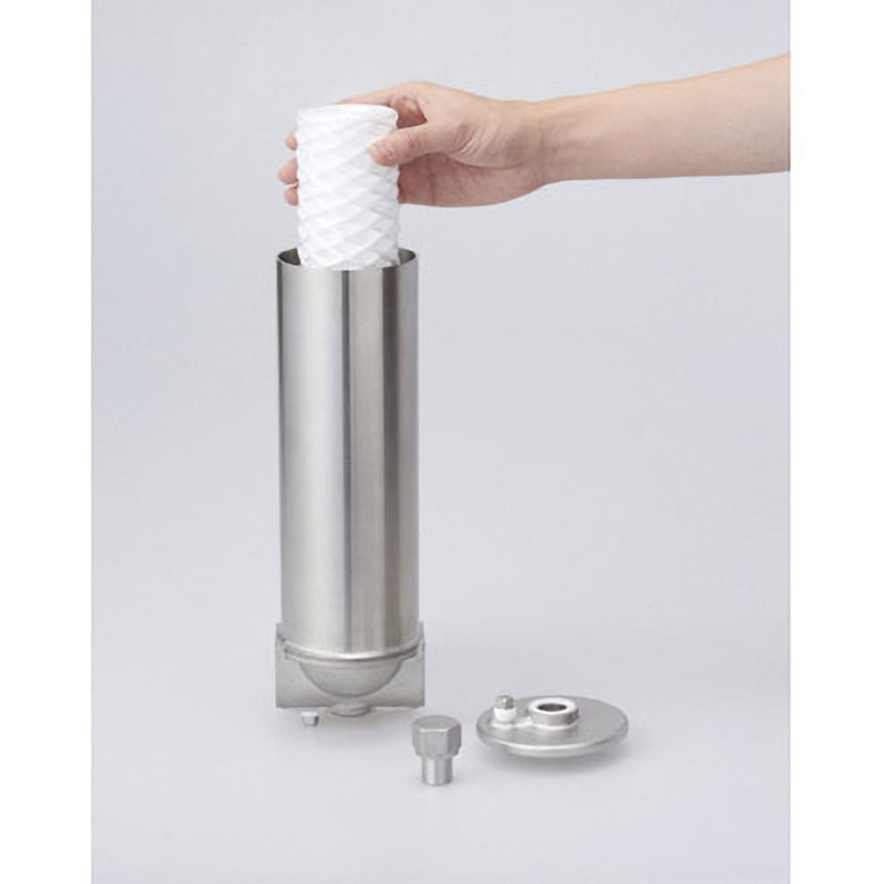 スリーエム 大型ステンレス製フィルターハウジング(5DCN・5本装填タイプ) クランプ 07023A2331Y13 1BSR1-TW-25 ステンレス製溶接構造フィルターハウジング 316SS