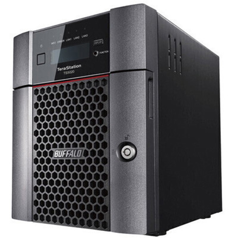 最終値下げBUFFALO TeraStation NAS TS5410DN804 TS5420DN1204 TeraStation NAS BUFFALO(バッファロー) 12TB ベイ数4